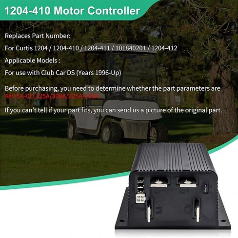 استبدال وحدة التحكم Curtis 1206HB-5201 48V 250A تناسب E-Z-GO TXT Cushman Hauler 800/1000 عربات الجولف in Saudi Arabia