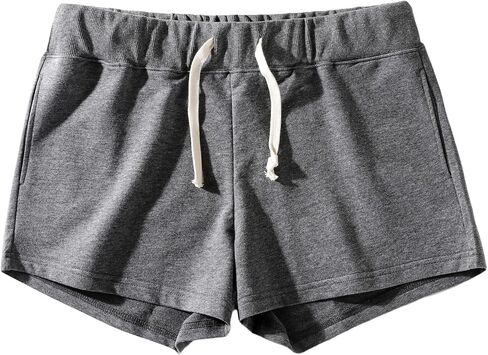 Mens Athletic Workout Shorts 3" Cotton Sweat Shorts with Pockets in Saudi Arabia