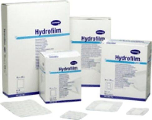 Hartmann-Conco Hydrofilm Standard Transparent Film Dressing 4" x 6", Hypoallergenic Adhesive, Sterile, Water-proof Film, Low-profile, Latex-free (Box of 10 Each) in Saudi Arabia
