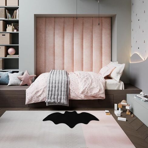 Halloween Door Mat Bat Doormat Non-Slip Bathroom Rug Outdoor Indoor Welcome Mat Entryway Floor Mats Farmhouse Home Decor 32x18 Inch in Saudi Arabia