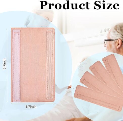 4 Pack Satin Nasal Cannula Ear Cushions Soft Nasal Oxygen Covers Cannula Ear Protector for Oxygen Users to Help Relieve Ear Pain and Prevent Cheek Prevent Ear Soreness in Kuwait