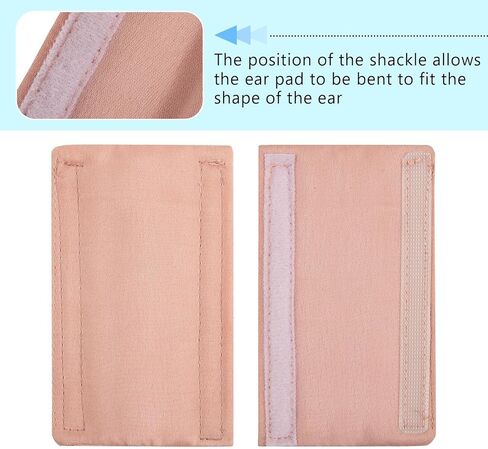 4 Pack Satin Nasal Cannula Ear Cushions Soft Nasal Oxygen Covers Cannula Ear Protector for Oxygen Users to Help Relieve Ear Pain and Prevent Cheek Prevent Ear Soreness in Kuwait