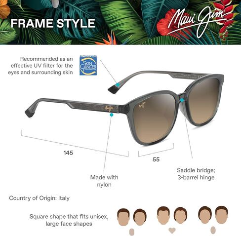 Maui Jim Men's Kuikahi Cat Eye Sunglasses in Saudi Arabia