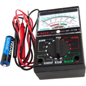 Forney 57301 Multi-Tester, 5-Function Volt Ohmmeter, Pocket Size