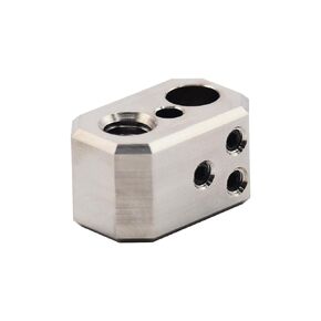 Creativity 500℃ Plated Copper Heater Block High Temperature Heating Block Compatible with Prusa I3 MK4 MK3.9 XL Project Nextruder Hotend Heating Block Accessories Parts (Heat Block)