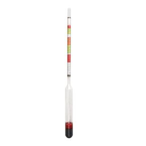 POPETPOP 1pc Sugar Meter Mead Hydrometer Triplescale Tester Hydrometer Sugar Hydrometer Home Brewing Hydrometer Wine Hydrometer Maple Sap Hydrometer Borosilicate Glass Self Made Kitchenware
