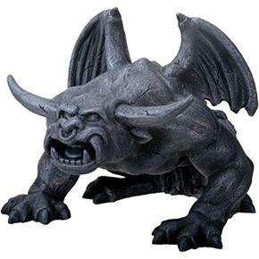 YTC Bull Horned Gargoyle - Collectible Figurine Statue Sculpture Figure