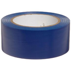 Brady 58220 108' Length, 2" Width, B-725 Vinyl Tape, Blue Color Aisle Marking Tape