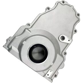 غطاء توقيت GM LS لسيارة Chevy LS2 وLS3 مع منفذ مستشعر الكاميرا (مصقول)