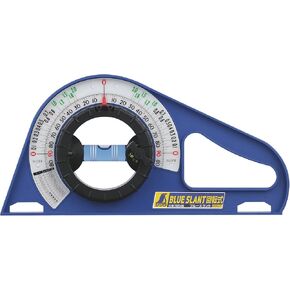 Blue Slant Roof Gauge and Level