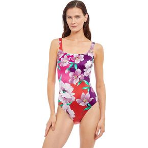 Gottex Women's Standard Bella Rosa Square Neck One Piece