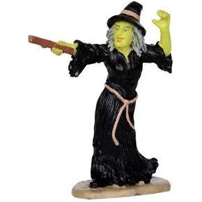 Lemax Spooky Town Witch Casts Spells #32117