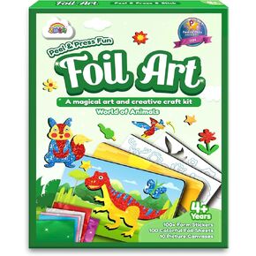ZMLM Foil Art Kit for Kids - Arts Crafts Fun Mess Free Activity, Gifts for Ages 4 5 6 7 8 9 Girls Boys, Crafts for Kids Creative Birthday Easter Valentines Gifts Toys (Princess)