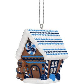 FOCO NFL Unisex-Adult Gingerbread House Holiday Christmas Tree
