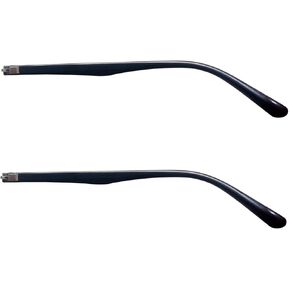ZEALMAX Glasses Replacement Arms Legs, 1 Pair Plastic Glasses Temple Arms for Eyeglasses Sunglasses, Black