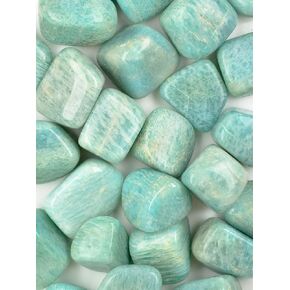 Pachamama Essentials Amazonite Tumbled - Healing Stone - Crystal Healing 20-25mm (1)