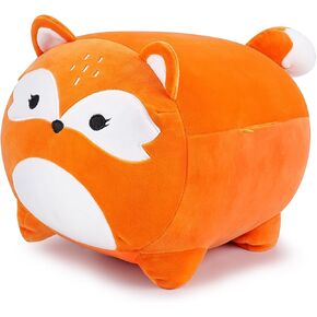 Fox Stuffed Animal-16" Fox Plush Pillow, Orange Fox Plushies, Stuffed Fox Plush Toy Cute Foxy Stuffed Animal Fox Plushie Pillow, Room Decor Chrismas Birthday Gifts for Kids Girls Boys Girlfriend