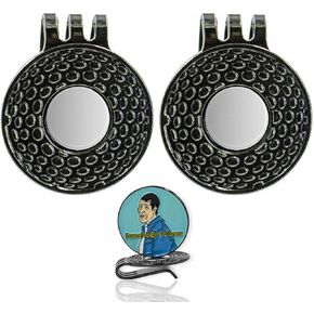 Golf Hat Clips Magnetic Golf Ball Marker Holders