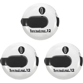 PATIKIL Golf Score Counter Mini Golf Shot Stroke Attachment Counter Clicker Clip for Golfers Glove Bag Hat
