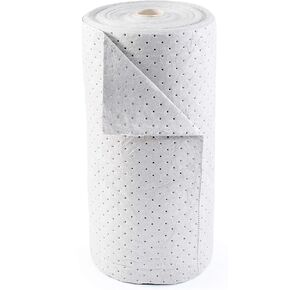 BRO150 30" x 150' Heavy Weight Economical Oil Only Absorbent Roll,White
