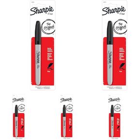 SHARPIE Fine Point Permanent Markers, 1 Black Marker (30101PP)