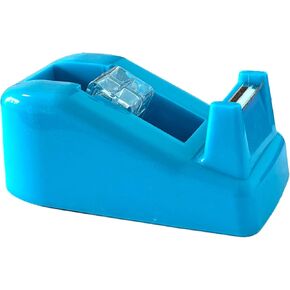 SHOIKOM Stylish and Sharp Desktop Office Tape Dispenser Cute for Desk - Non-Skid Base, White