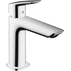 hansgrohe Logis Fine Modern 1-Handle 1-Hole 7-inch Tall Bathroom Sink Faucet in Chrome, 71253001