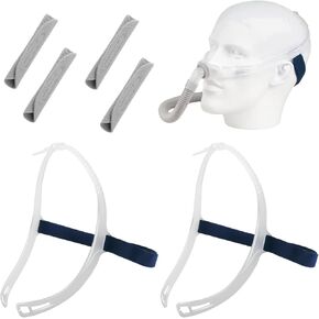 PalpitateC Replacement Headgear with Silicone Frame Compatible with ResMed Swift FX Nasal Pillows CPAP Mask - 2 Pack