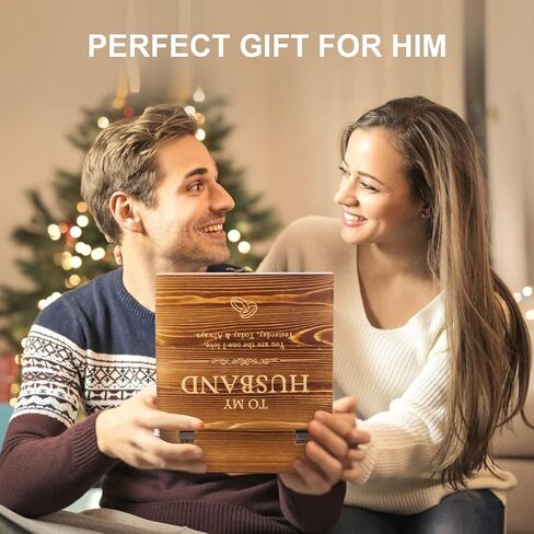 Whiskey Stones Gift Set Anniversary Gi fts for Husband | Him | Men, Husband Birthday | Wedding Anniversary | Valentine's Day Gift, 8 Stainless Steel Whiskey Stones & 2 Whiskey Glasses(11oz) in Saudi Arabia