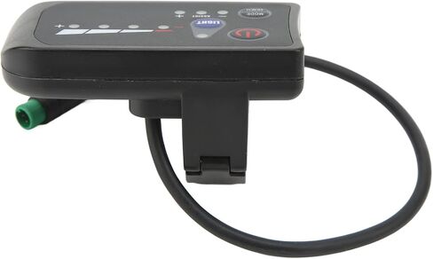 Alomejor Electric Bike Power Display Meter Waterproof 5 Pin Interface ABS Housing LED Display Panel for Cycling in Kuwait