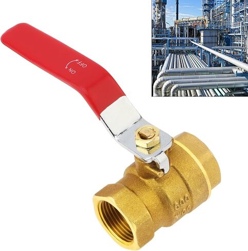 3/4 "صمام كروي نحاسي NPT، PNXKTXO خيط أنثى مع مقبض طويل للتحكم في السباكة in Kuwait