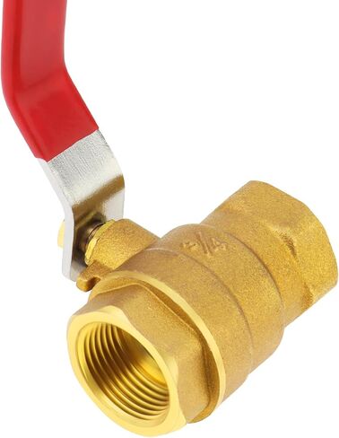 3/4 "صمام كروي نحاسي NPT، PNXKTXO خيط أنثى مع مقبض طويل للتحكم في السباكة in Kuwait