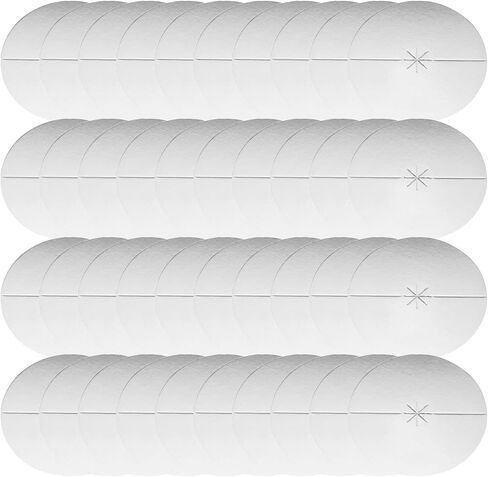 40 قطعة حامل شموع ورقية 8 مللي متر شمعة بالتنقيط برميل حامل شموع ورقية لشموع الكنيسة in Kuwait