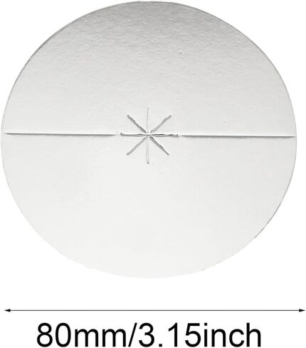 40 قطعة حامل شموع ورقية 8 مللي متر شمعة بالتنقيط برميل حامل شموع ورقية لشموع الكنيسة in Kuwait