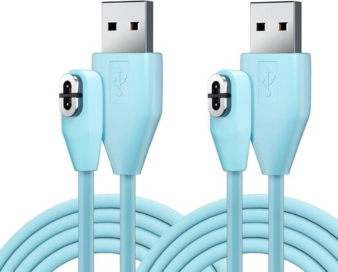 Headphones Charging Cable Charger for Shokz Aftershokz Shockz, [2-Pack, 3.3 ft] 𝐔𝐩𝐠𝐫𝐚𝐝𝐞𝐝 Strong Magnet Charger for Aeropex AS800, OpenRun Pro,OpenRun,OpenRun Mini,OpenComm Bone Conduction in Saudi Arabia
