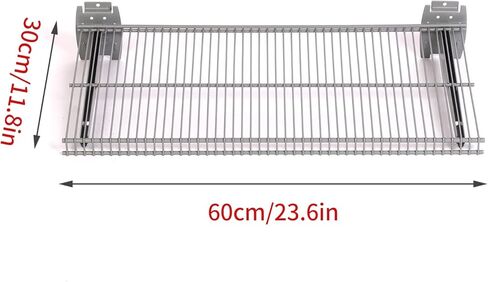 baoz 2pcs المرآب جدار الجرف عدة slatwall رفوف تخزين الرف الثقيلة معدن الكربون الصلب العائمة الجرف شنت رفوف التهوية للمرآب slatwall رف المرآب جدار رفوف (12x24in) in Kuwait