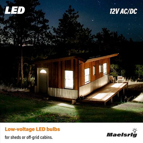 لمبة إضاءة LED 12 فولت، ما يعادل 100 وات، ضوء النهار الأبيض 5000 ك، 13 وات 1200 لومن، 12 فولت تيار متردد/تيار مستمر، قاعدة E26 غير قابلة للتعتيم، مصابيح كهربائية منخفضة الجهد للقوارب، عربة سكن متنقلة، سقيفة، كابينة خارج الشبكة، والطاقة الشمسية، 4 عبوات in Kuwait