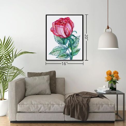 Uniquilling Quilling Kits مجموعة اللف الورقية للبالغين المبتدئين، 16 * 20in الطائر الطنان مع أدوات اللف الورقية واستخدام الدليل، مجموعات DIY للبالغين مجموعات الرسم ورقة تخريمية ديكور جدار الفن in Kuwait