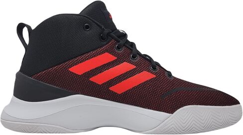 adidas Men's OwnTheGame Basketball Shoe, Black/Red/White, 8.5 M US in Saudi Arabia