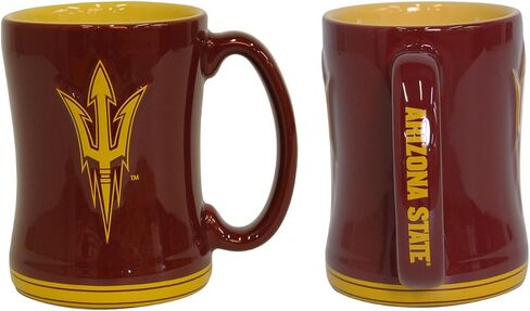 Boelter Brands NCAA Arizona State Sun Devils 226642 كوب قهوة، لون الفريق، 14 أونصة in Saudi Arabia