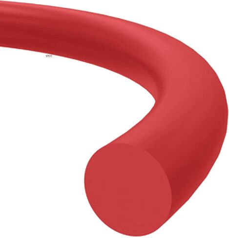 143 Silicone O-Ring, 70A Durometer, Red, 2-7/16" ID, 2-5/8" OD, 3/32" Width (Pack of 10) in Kuwait