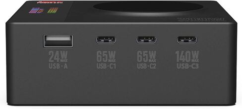 ISDT Power 200X 200W USB C محطة شحن سطح المكتب - 4+1 منافذ متوافقة مع MacBook Pro/Air، iPad، iPhone، Galaxy، Pixel (مع محول الطاقة، مع وظيفة الشحن المغناطيسي) in Saudi Arabia