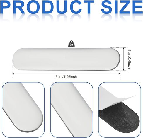 شريط الرصاص AIEX Pickleball، شريط رصاص مرجح 3 جرام لمجاديف كرة البيسبول، ملحق كرة البيسبول اللاصق لحماية حافة المجداف، زيادة الطاقة وسرعة التأرجح in Kuwait