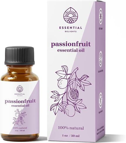 Passionfruit Oil - Premium Grade 100% Undiluted Maracuja Oil (1 oz.) | for Aromatherapy, Soaps, Lotions, & Candles | Vegan & Cruelty Free in Kuwait