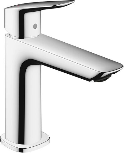 hansgrohe Logis Fine Modern 1-Handle 1-Hole 7-inch Tall Bathroom Sink Faucet in Chrome, 71253001 in Saudi Arabia