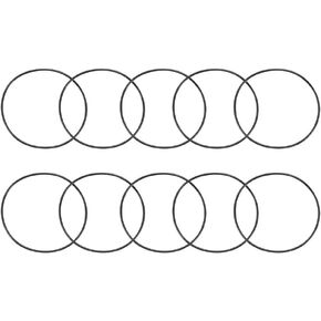 uxcell Nitrile Rubber O-Rings 95mm OD 90mm ID 2.5mm Width, Metric Sealing Gasket, Pack of 10