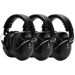 3 Pack Ear Protection For Shooting, SNR 34dB Hearing Protection Noise Cancelling Ear Muffs, Shooting Ear Protection Ear Muffs for Noise Reduction, Hearing Protection Ear Muffs for Gun Range/Shooters