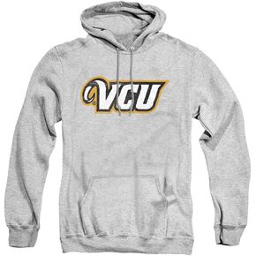 Virginia Commonwealth University Official Distressed Primary Unisex Adult Pull-Over Hoodie