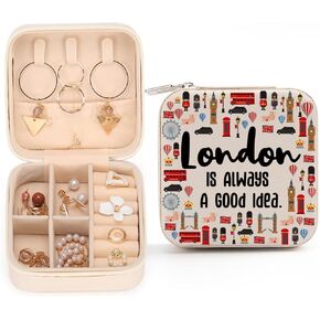 Italy Travel Gift Italy Lover Gifts Travel Jewelry Case Italy Themed Gifts for Italy Traveller Women Friends Sister Birthday Christmas Italian Bachelorette Party Favors Girls Trip Gifts