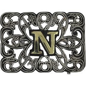 Hebilla Pavonada N Negra Charro Buckle